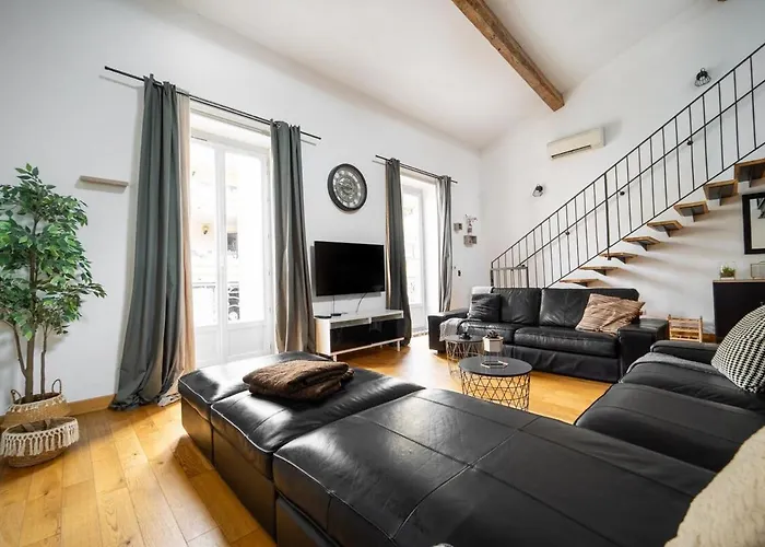 Appartement Loft - Climatisation, Parking, Equipe