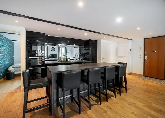 Appartement Loft - Climatisation, Parking, Equipe *